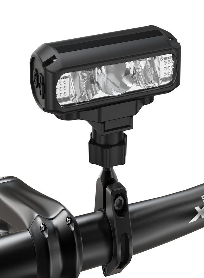 UPPEL Super Bright 360 rotatable Bike Headlight Front Lights for Night Riding High Lumens USB Rechargeable Bicycle Lights - Image 1