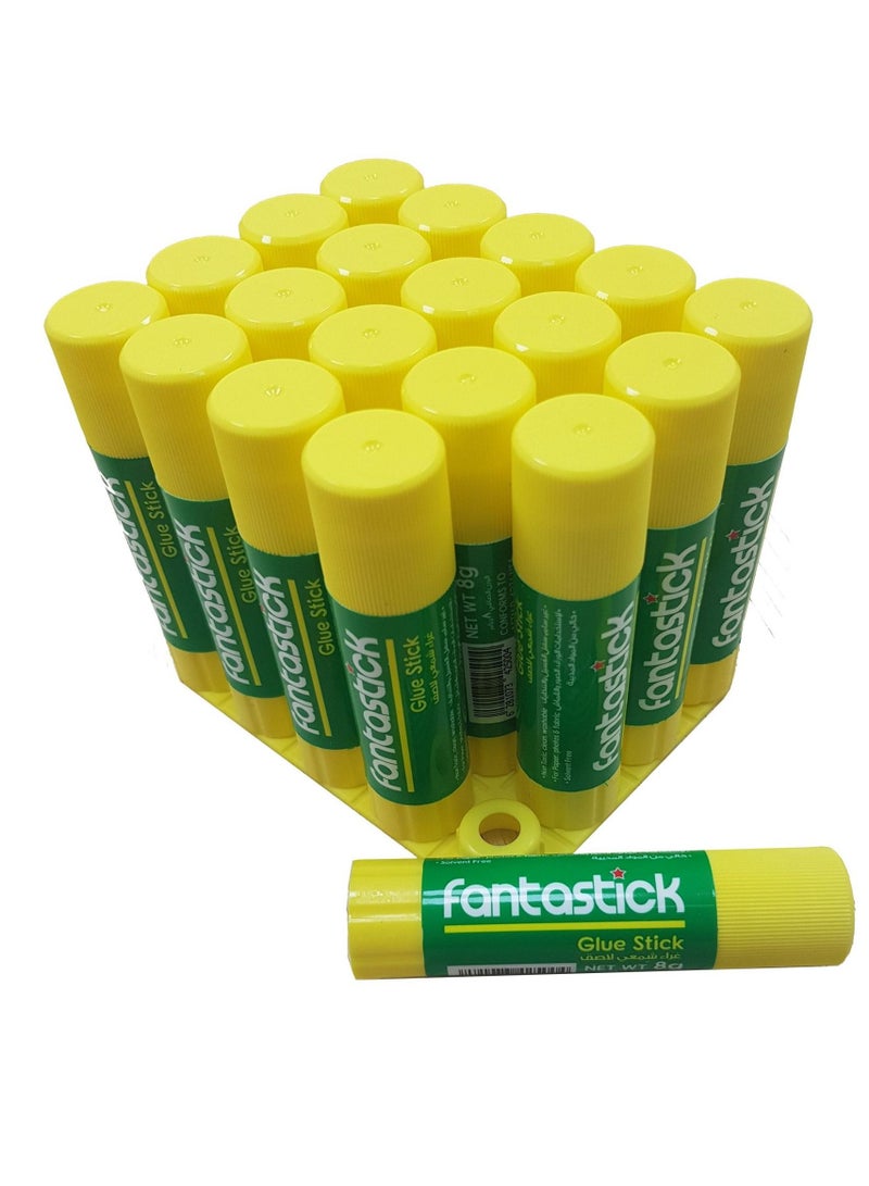 Fantastick 20 قطعة من عصا الغراء بمحتوى 8 جرام - Image 1
