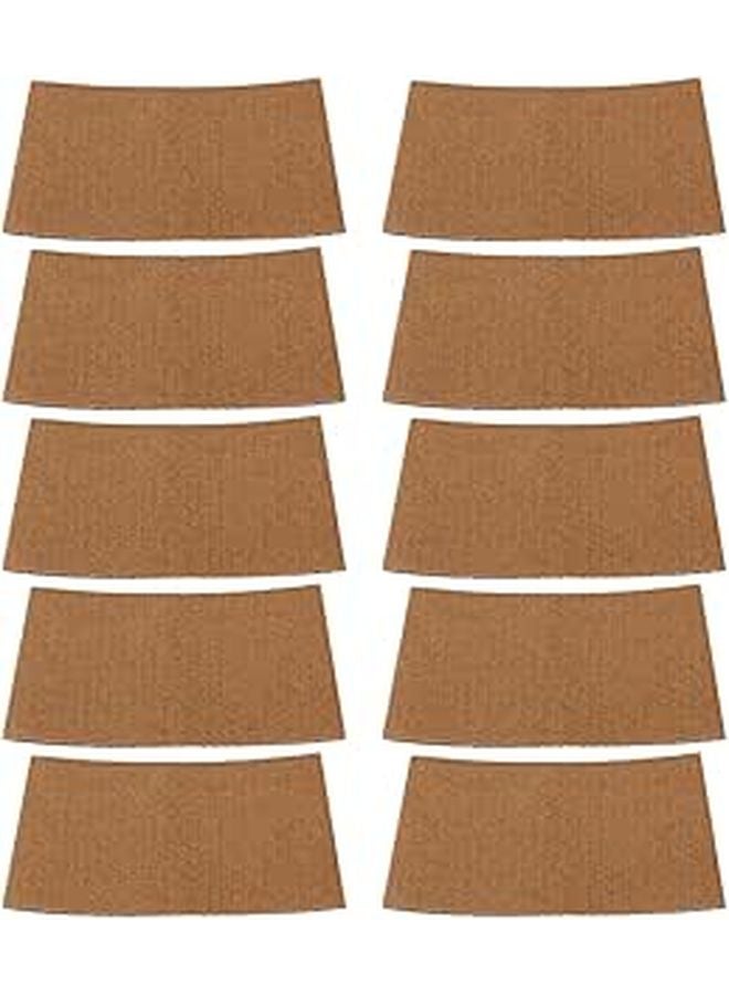 50pcs Black Insulated Cup Sleeves Protective Drink Covers For Bottles Mugs And Coffee - Image 1