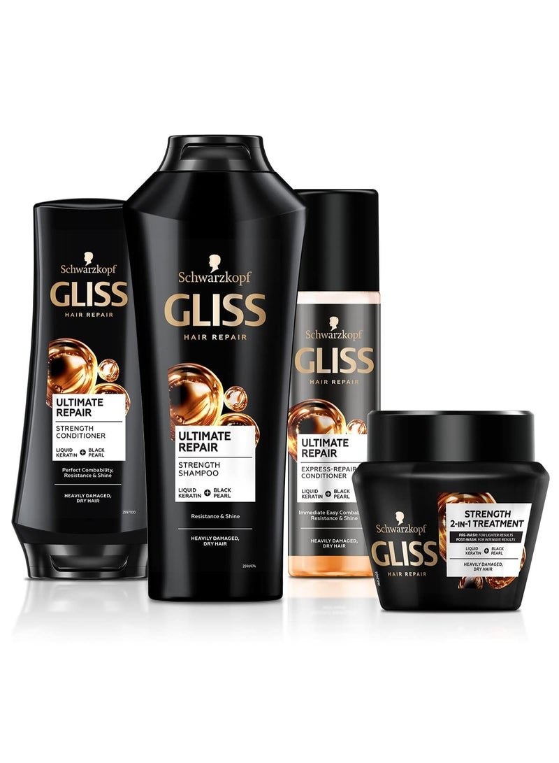 Schwarzkopf Gliss Ultimate Repair Conditioner 360 ML - Image 3
