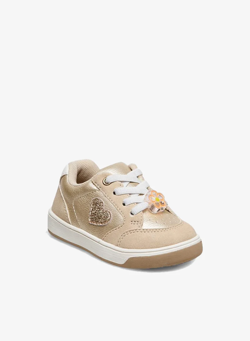 بيرفيت Girls Heart Detail Sneakers
