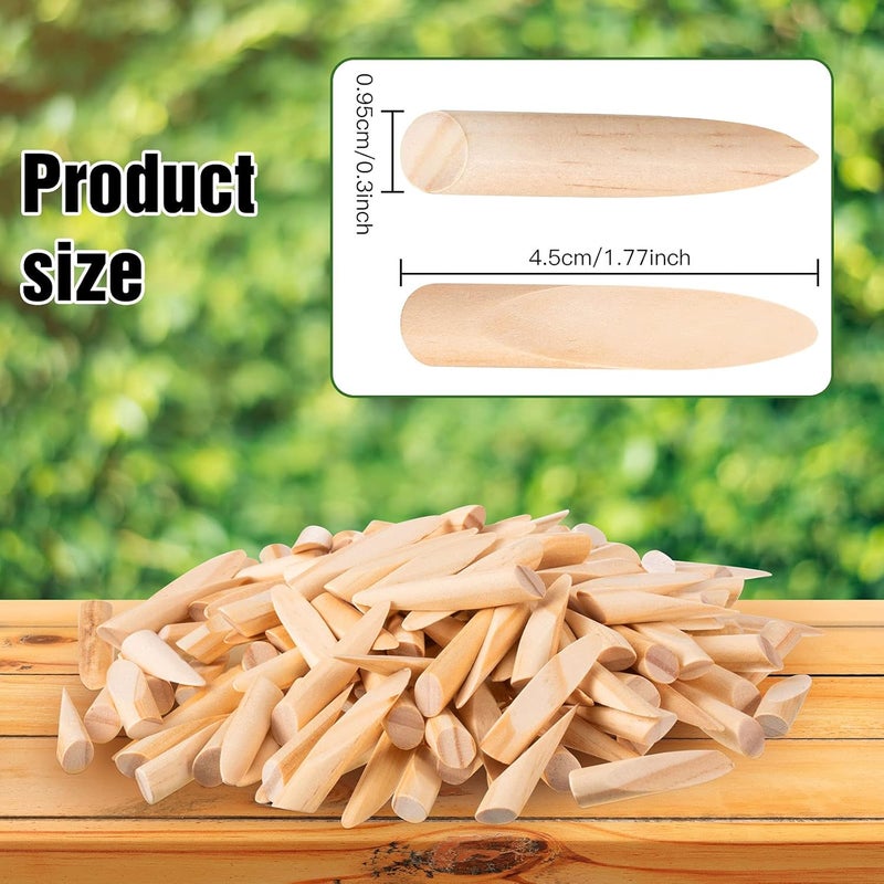 Marsui Solid Wood Pocket Hole Plugs Wood Pine for Pocket Hole Jig Woodworking Tool 150 - Image 2