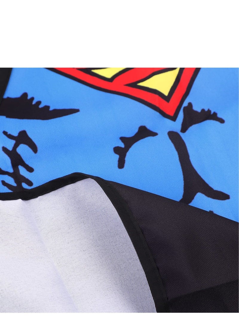 كابتن تيك Funny Novelty Apron Kitchen Gift Xmas Cooking BBQ Party Apron for Men and Women Gift Superman Wonder Woman Aprons - Image 4