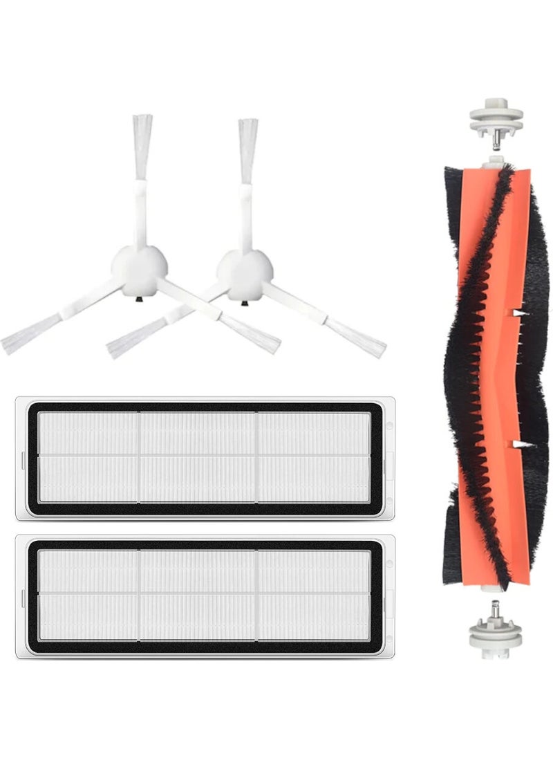 robotyedek - Xiaomi X10 Plus Compatible Spare Mop-less Brush Hepa Filter Set - 5 Pieces - Image 1