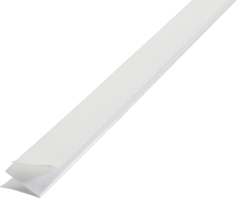 M-D Building Products V-Flex Weather-Strip with Adhesive Back, 17 Ft L X 7/8 in W, Polypropylene, White - Image 1