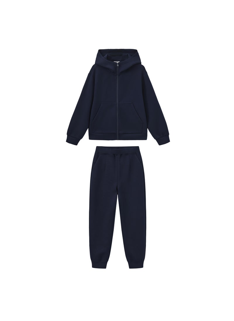 Balabala Kids Unisex Knit long sleeve suit - Image 1