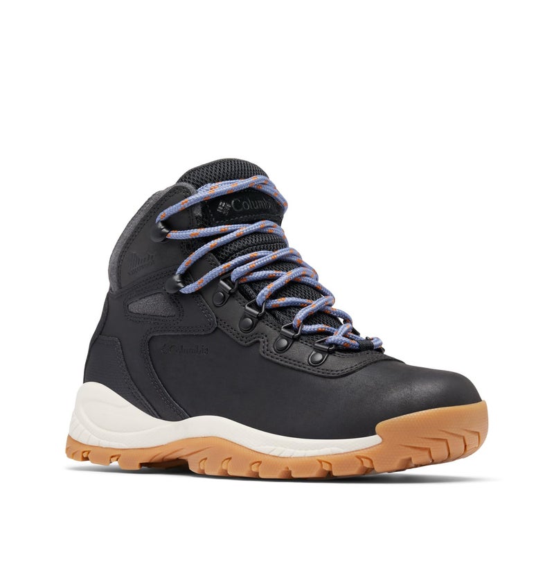 Columbia Womens Newton Ridge Lightweight Waterproof Hiking Boot BlackNew Moon 75