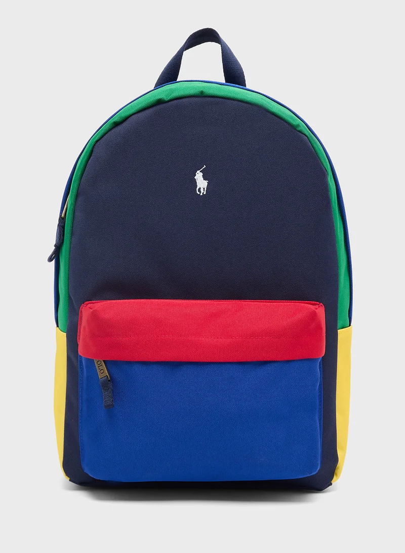 بولو رالف لورين Kids Color Backpack