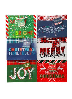 Medium Gift Bags With Tissue Paper For Christmas 24-Pack Fun Bright Designs Merry Christmas, Joy, Holidays - pzsku/Z9EF4A5F7356A259260B4Z/45/_/1735214472/ff26acc9-4e6d-47fe-a5d9-b9ec022e7720