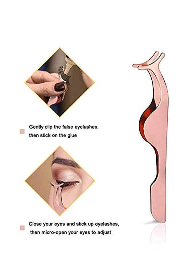 SYOSI - False Eyelashes 3D Faux Mink False Lashes Reusable Long Thick Eyelashes for Makeup Eyelashes Extension 4 Pairs Hand-made Fake Eye Lashes with Eyelashes - Image 1