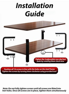 DBLEW Luxurious Wood Finish 2 Tier Rectangular Coffee Table Modern Centre Cocktail Sofa Table with Black Steel Frame Base Living Room Office Reception Restaurant Hotel Lobby Bedroom Home Outdoor Garden Patio Decoration Furniture Rectangle Accent Design Tea Table With Bottom Storage Shelf Rack 100x50x43cm  - Image 3