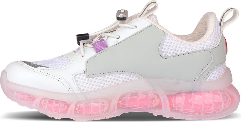 VICCO Corn Air Sole Girls Preschool White/pink Sports Shoes  - Image 3