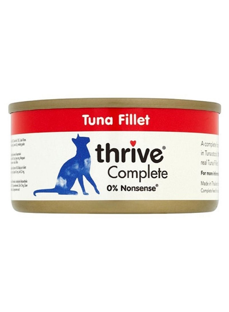 Tuna Fillet Cat Wet Food 12x75g