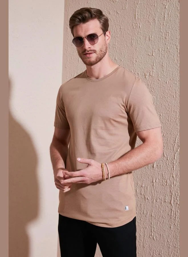 بوراتي Buratti 100% Cotton Regular Fit Crew Neck T-shirt Men's T-SHIRT 5902511