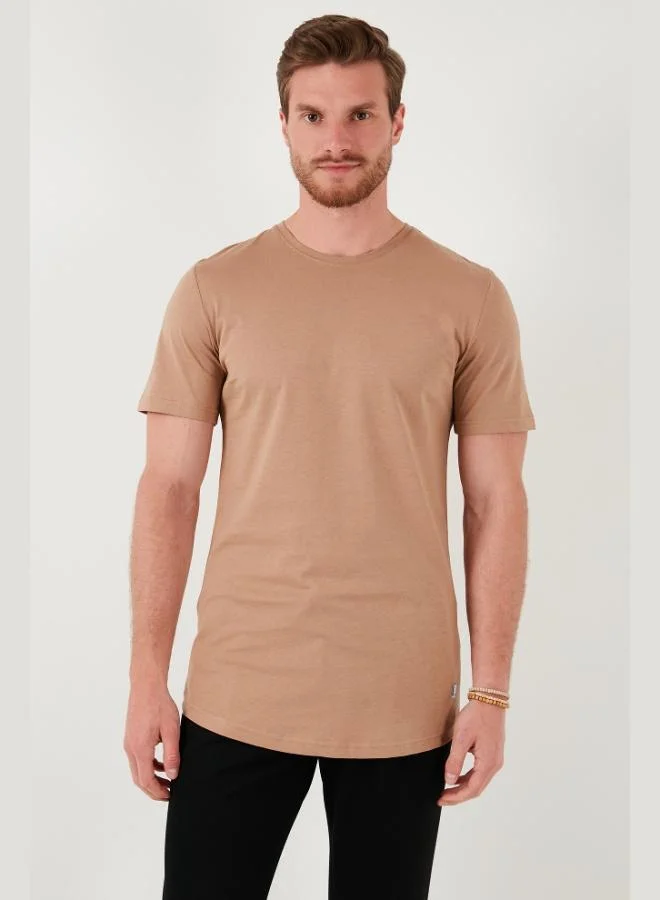 Buratti  Buratti 100% Cotton Regular Fit Crew Neck T-shirt Men's T-SHIRT 5902511 for Men | Best Price UAE