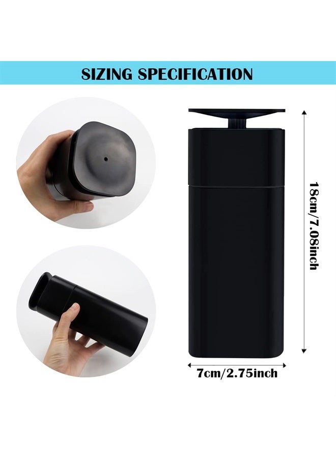 FERCAISH Push Down Liquid Dispenser, Hand Press Detergent Box Travel Cosmetics Dispenser Bottle - Lockable Pump Dispenser Bottle for Nail Polish Remover, Alcohol or Other Liquids - Image 2