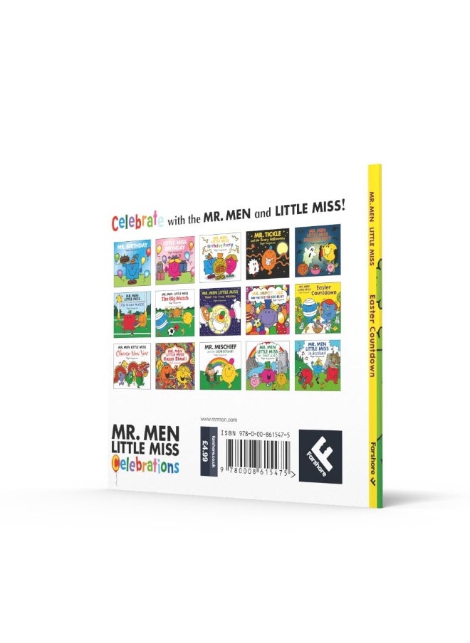 null - Mr Men Little Miss Easter Countdown: A fun-filled rhyming illustrated book with lots of things for kids to count and see, perfect as an Easter gift! - Image 1
