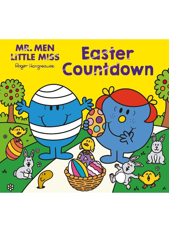 null - Mr Men Little Miss Easter Countdown: A fun-filled rhyming illustrated book with lots of things for kids to count and see, perfect as an Easter gift! - Image 1