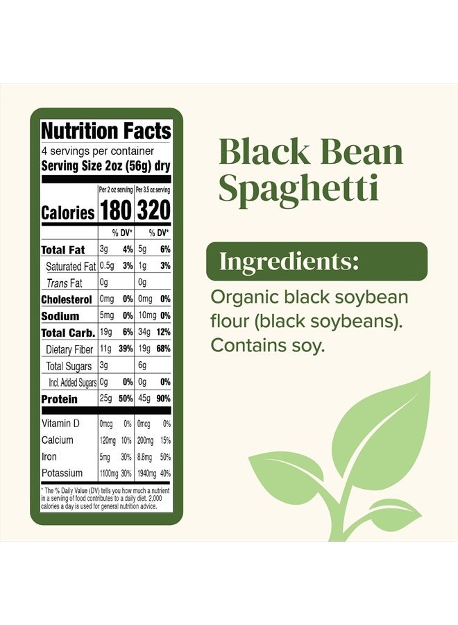 Explore Cuisine Organic Black Bean Spaghetti, 8 Oz - Image 2