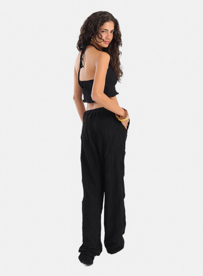 Carina Ribbed Halter Neck Beach Set  - Image 3