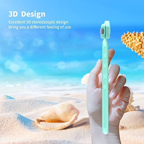 wellhouse Waterproof Phone Pouch, Waterproof Phone Case for iPhone 16 15 14 13 12 Pro Max XS Samsung, IPX8 3D Cellphone Dry Bag Beach Essentials (1 Pack - Crystal Green7.0, 7 inch) - Image 3