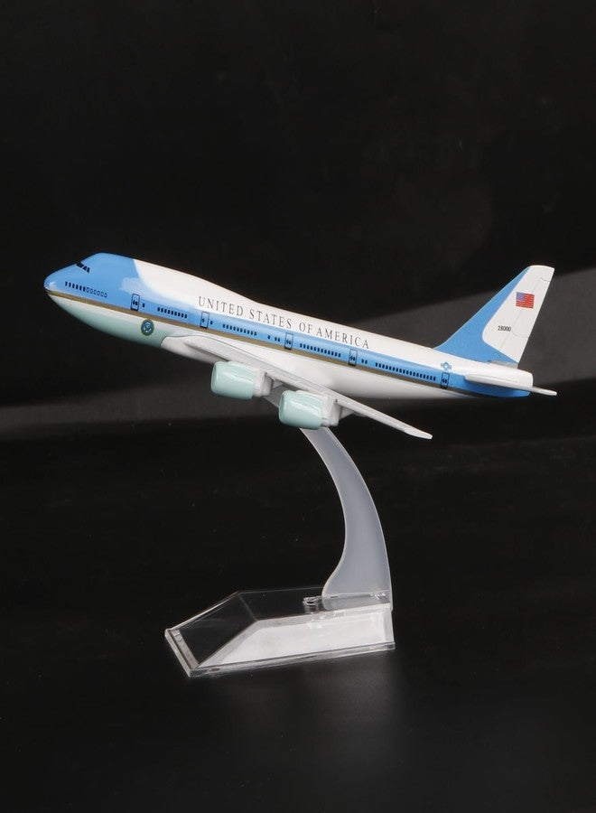 ARTVARKO™ Boeing 747 VC-25 Aircraft Model 16 cm | United States Presidential Airplane Alloy Metal Die-Cast Miniature | Aviation Collectible Desk Décor & Gift - Image 1