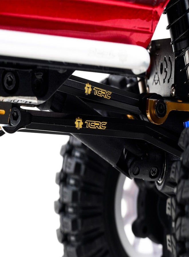 مجموعة وصلات هيكل نحاسية عالية الخلوص من TCRC لترقيات سيارة Redcat Ascent-18 RC Rock Crawler بمقياس 1/18، طلاء أسود - Image 3