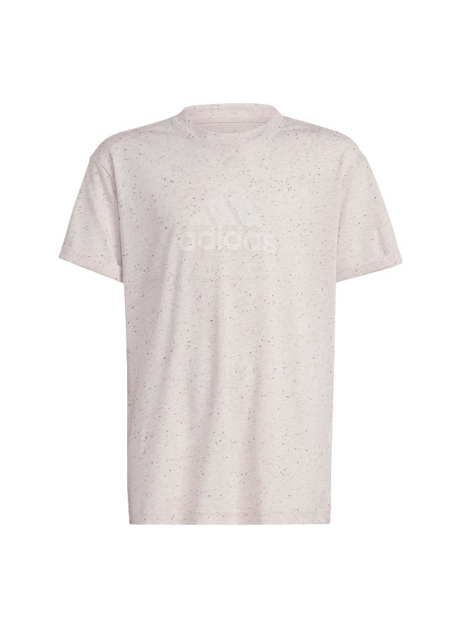 Adidas G Fi Bl T Pink Training T-Shirts 7-8Y  - Image 2
