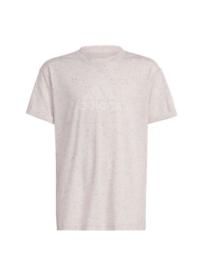 Adidas G Fi Bl T Pink Training T-Shirts 7-8Y  - Image 1