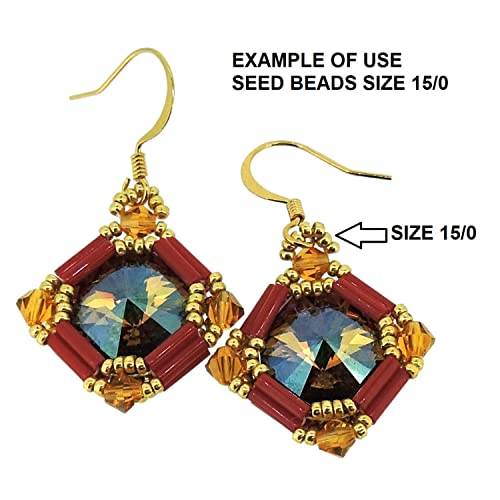 Miyuki Round Seed Bead Size 15/0 8.2g SL Dark Purple - Image 5