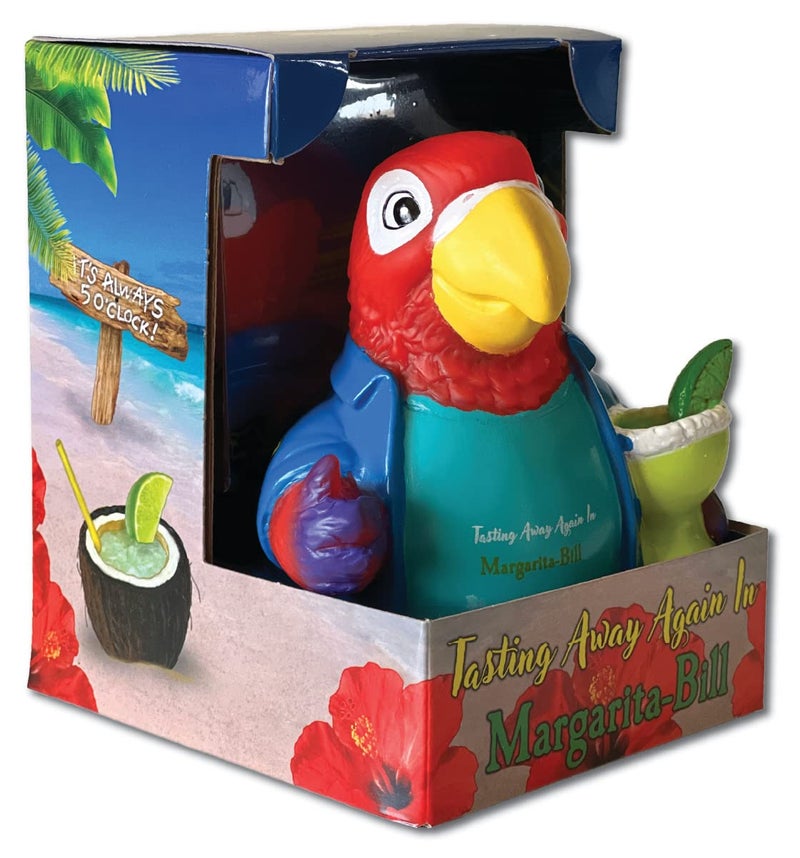 CelebriDucks - Tasting Away Again in Margarita-Bill - Floating Rubber Ducks - Collectible Bath Toy Gift for Kids & Adults of All Ages - Image 1