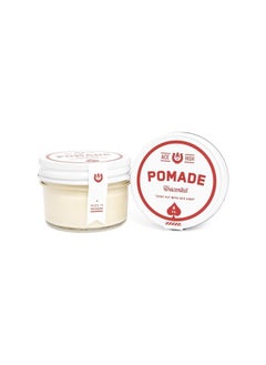 ace high Unscented Pomade, Strong Hold, Natural Shine, Water Based, Hand Crafted, 4oz  - Image 1
