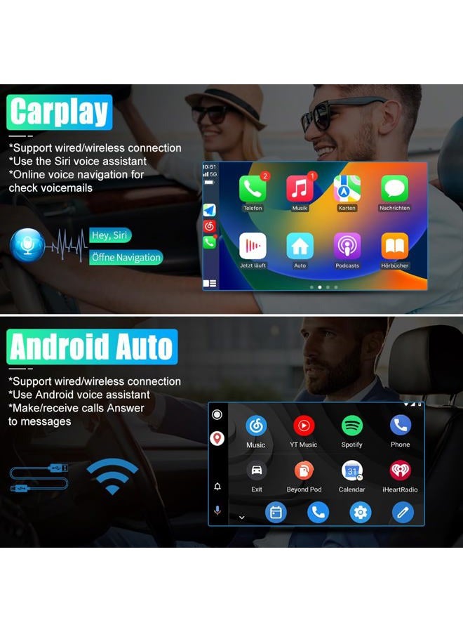 AWESAFE Android Car Stereo for Jeep Wrangler JK 2007-2018 Dodge RAM 1500 2500 3500 2009-2012 Radio Replacement Support Carplay Android Auto Radio Built in Bluetooth WiFi - 2G Ram 32G ROM - Image 5