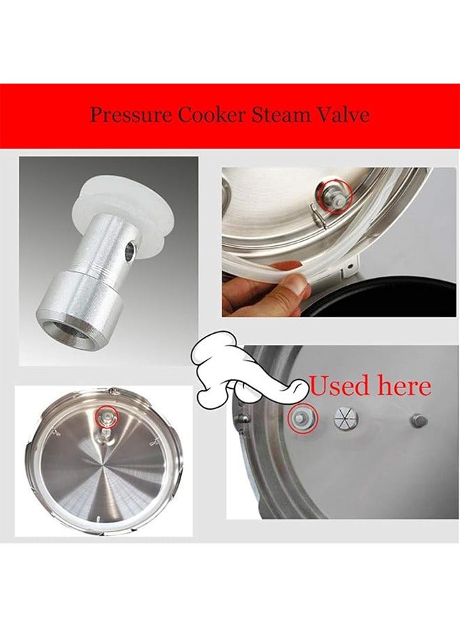 3 PCS Electric Pressure Cooker Safety Valve, Universal Replacement Silicone Gaskets and Float Valve Power Pressure Cooker Electric Pressure Cookers Parts, 4L 5L 6L Universal  - Image 2
