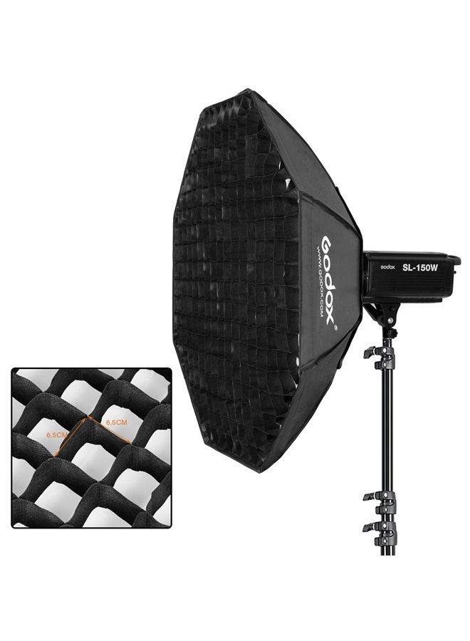 Godox softbox 95cm 37" Octagon Honeycomb Grid Strip Softbox Strip Box with Bowens Mount
