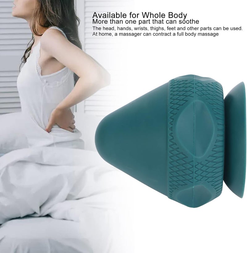 klarako Cone Trigger Point Ball, Silicone Absorption Acupressure Massage Ball with Fine Workmanship,Ergonomically Manual Triangle Massage Ball for Massage Acupoints to Relieve Body Pain and Fatigue(#2) - Image 4