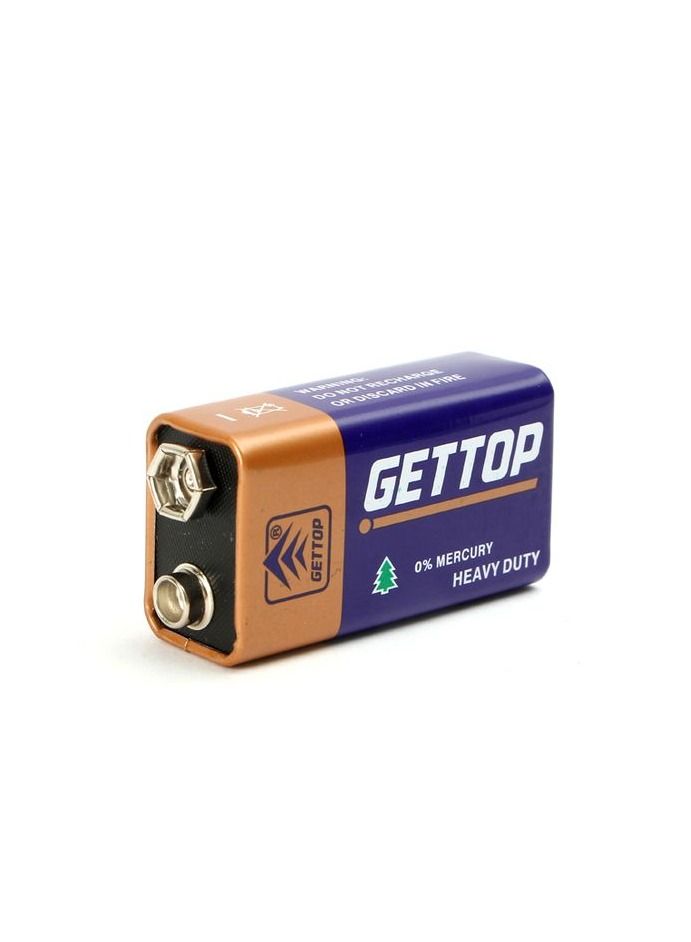Ntech NTECH Gettop 9V Battery 6F22X Super Battery 9V PPP3 Non Rechargeable Battery  - Image 1