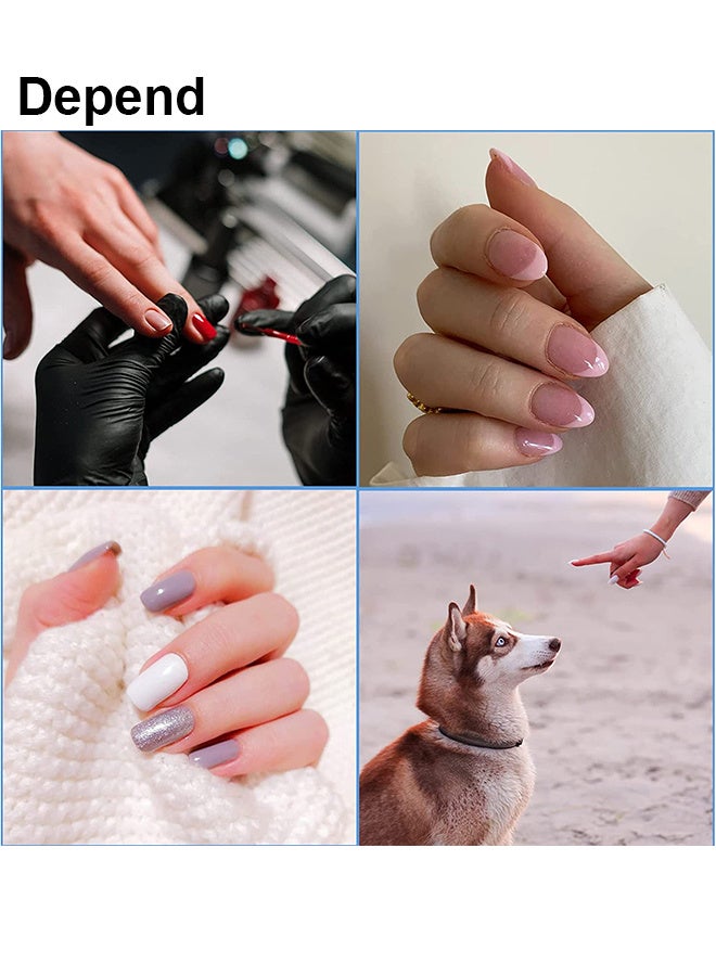 Depend 6-Piece Nail File with Brush Pedicure And Manicure Tool Set, Nail Buffers Blocks, Nail Files and Buffers Sanding Buffer for Acrylic Nails Way Buffing File Grit - Image 5