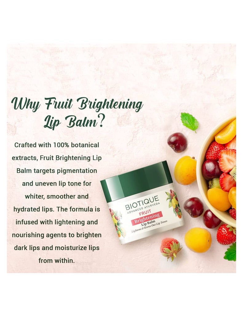 Biotique مرطب الشفاه بيو فروت لتبييض وتفتيح البشرة 12 جرام - Image 5
