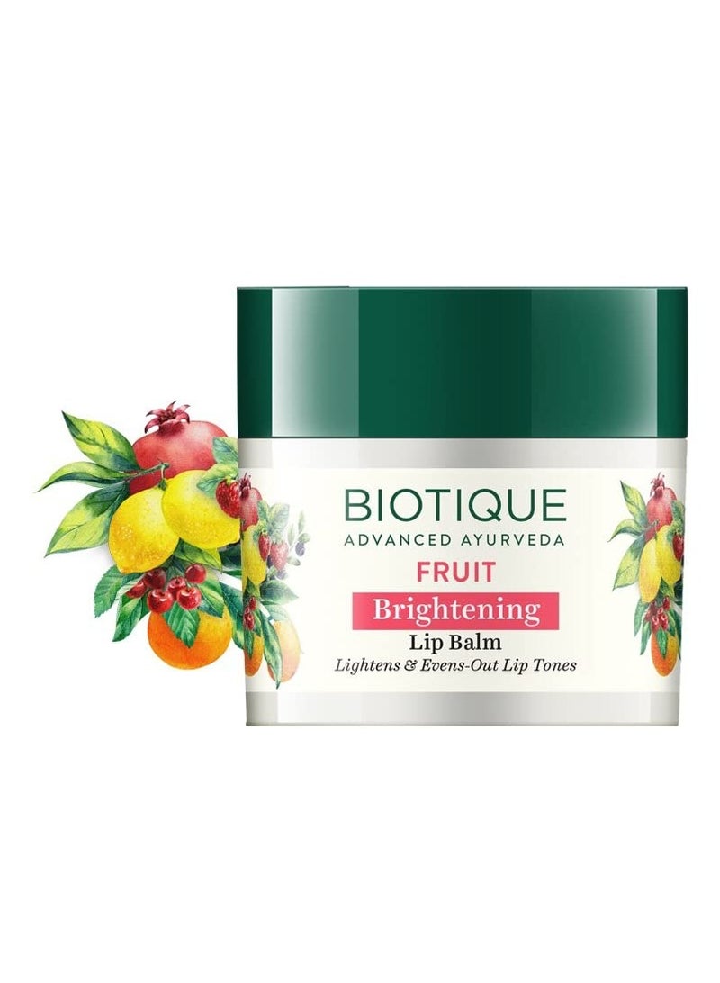 Biotique مرطب الشفاه بيو فروت لتبييض وتفتيح البشرة 12 جرام - Image 1