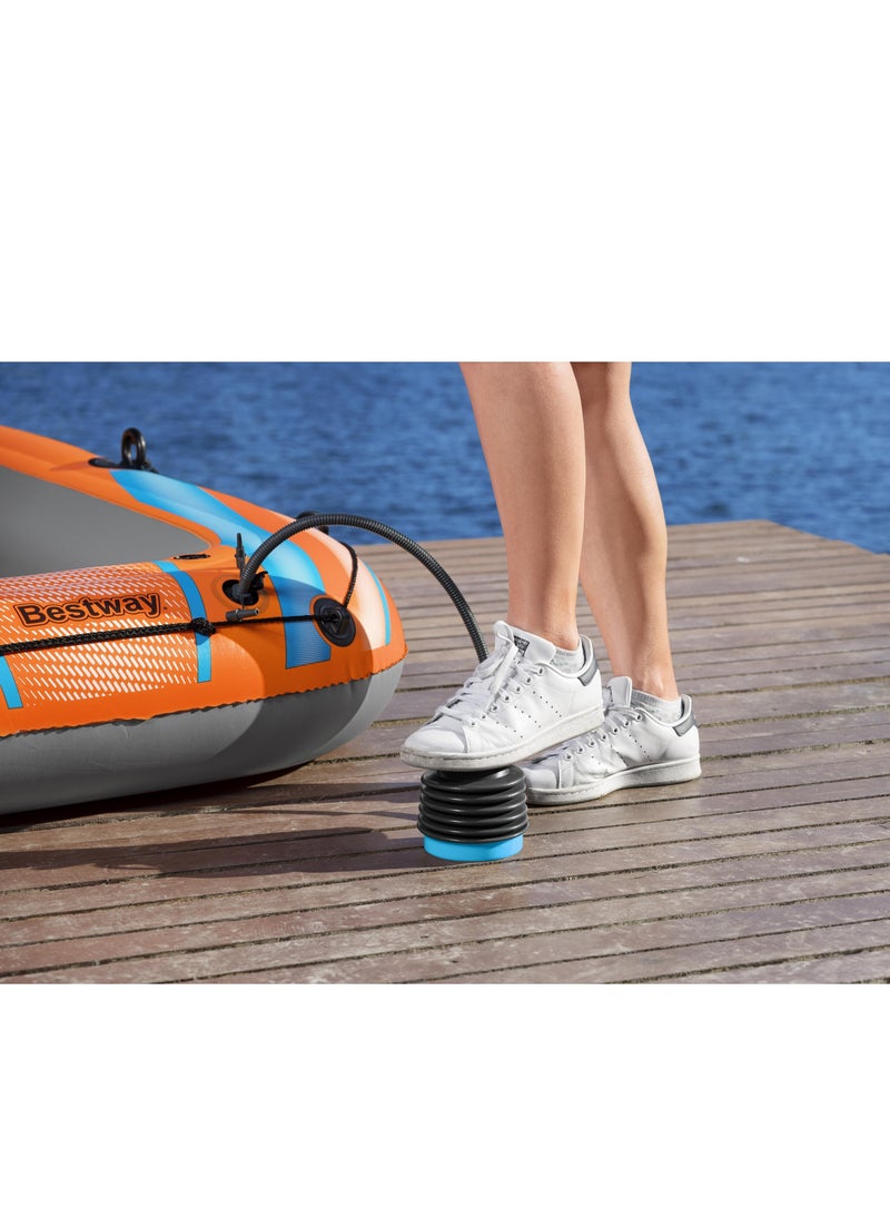 Bestway - Candor Inflatable Swimming Boat with Oars and Comfortable Seats - Practical and Safe Design for Lakes and Rivers 26-61141 - Image 1