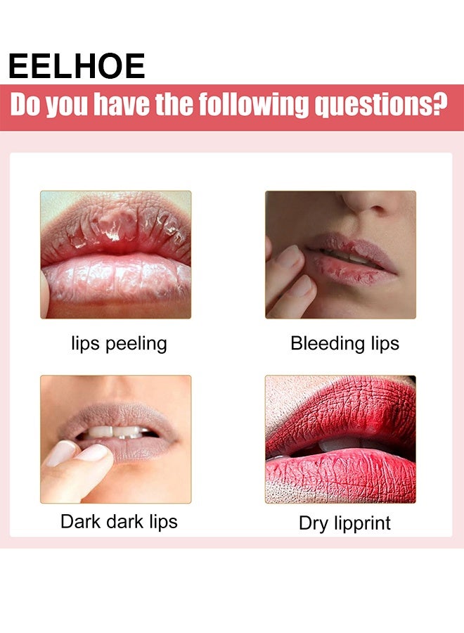 EELHOE Lip Lightening Cream - Moisturizing Natural Lip Repair Chapstick Lip Stain - Reduce Dullness Reduce Lipwrinkles For Dry Cracked And Dark Lips - Image 5