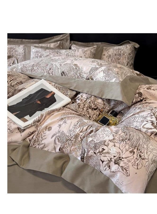 High End Pure Cotton Bedding Four Piece Set
