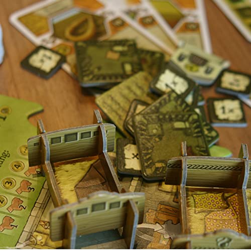 Lookout Agricola Revised Edition Farmers of The Moor Expansion Strategy Game for Adults and Teens Advanced Board Game Ages 12 14 Players Avg Playtime 90 Minutes Made by Lookout Games - Image 5