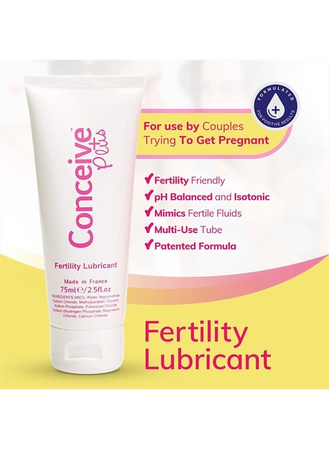 Conceive Plus زيت التشحيم الشخصي الصديق للخصوبة من كونسيف بلس، آمن للاستخدام أثناء محاولة الحمل، - 1 أونصة - Image 5