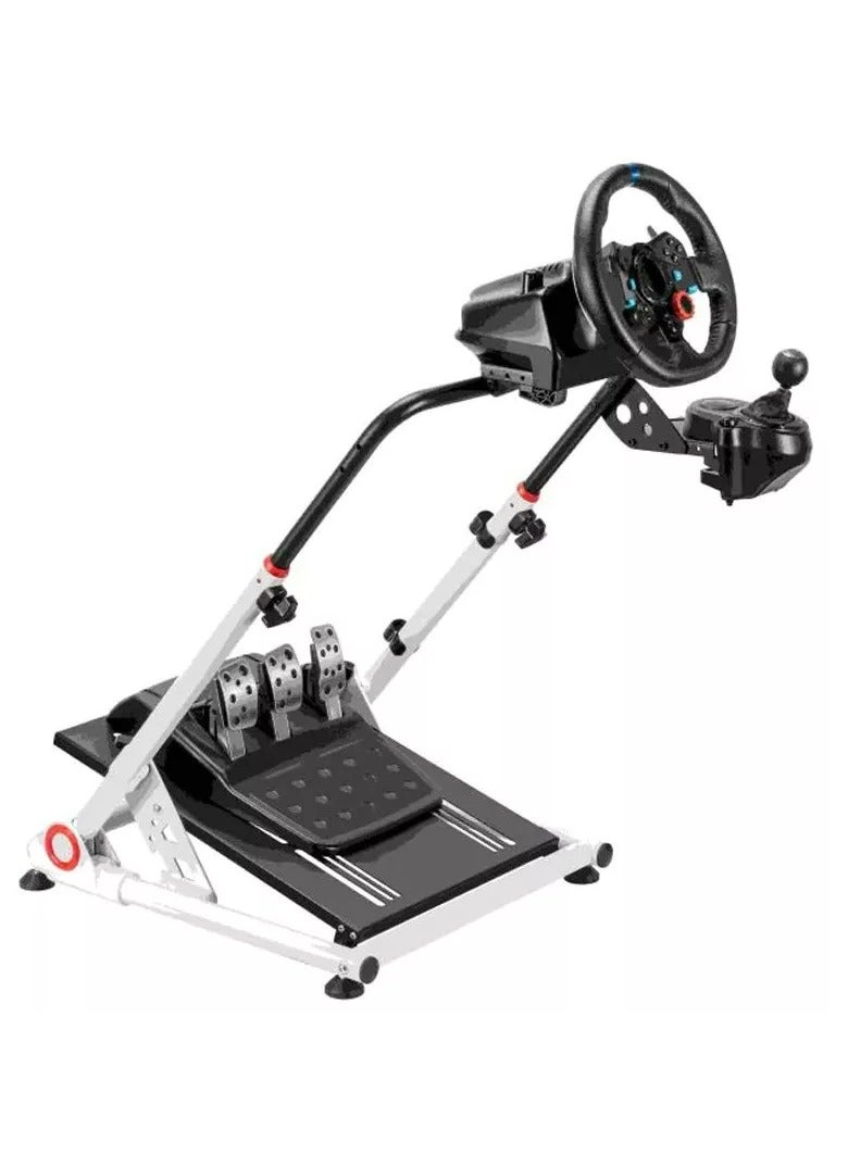 k Gaming G29 G920 Racing Steering Wheel Stand fit for Logitech G27/G25/G29 Thrust master T80 T150 TX F430 Gaming Wheel Stand -White  - Image 2