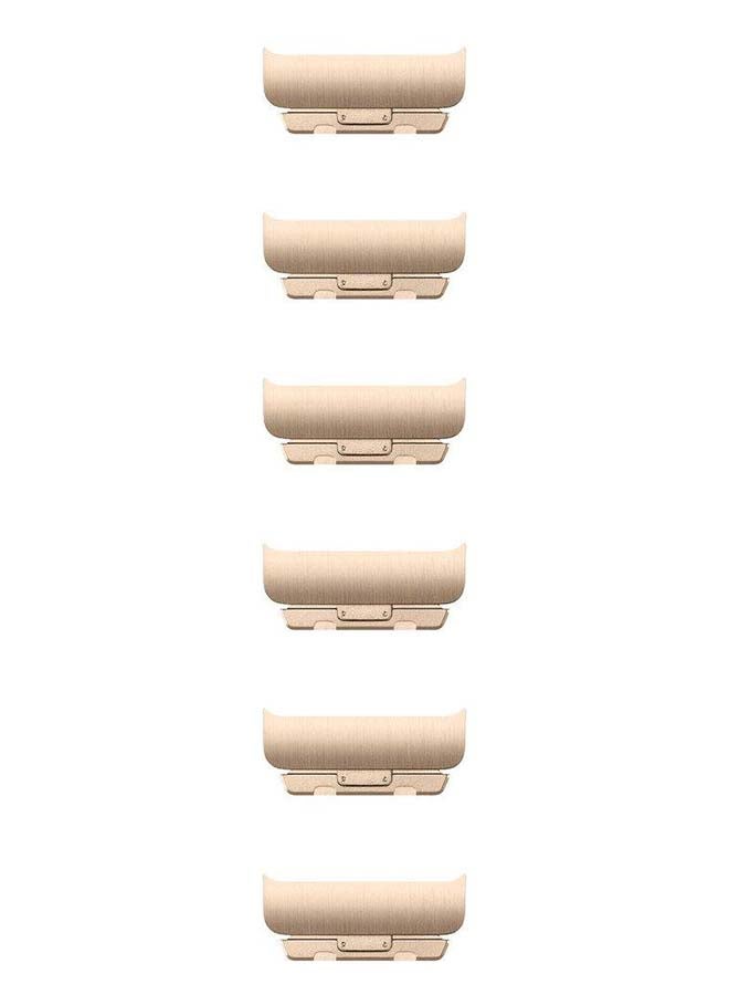 Apple 46mm Gold Link Bracelet Kit Volt Splash - Image 1