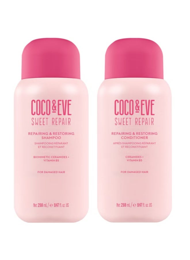 Coco & Eve Sweet Repair Shampoo and Conditioner Duo Kit - Image 1
