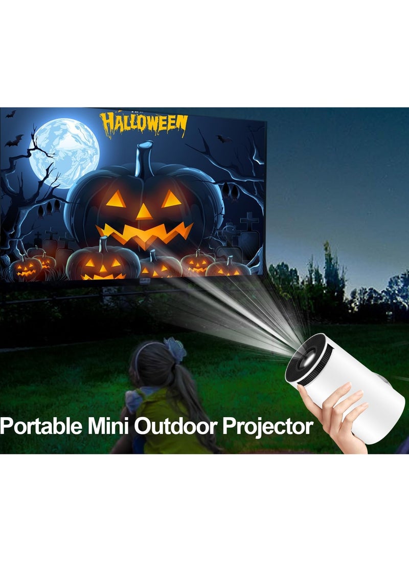 Generic - 4K Smart Portable Projector with Built-In Speakers, Screen Mirroring, and Advanced Connectivity Features for HD Home Cinema Experience - Image 1