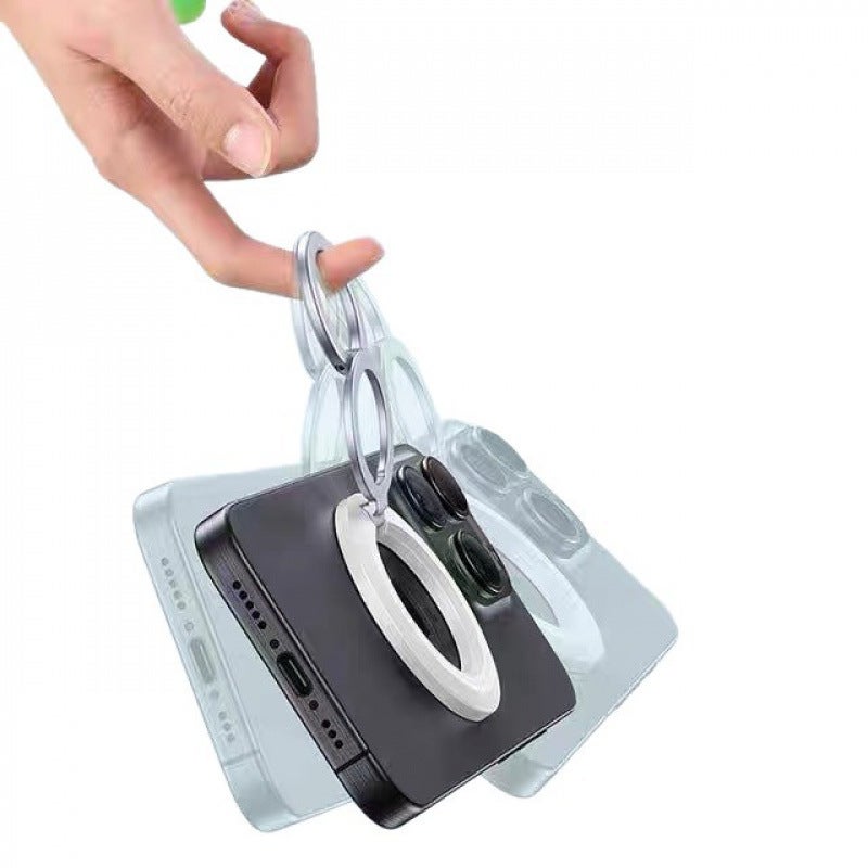 Magnetic Phone Holder Stand, Dual-sided, 360° Rotation, Desk Office, Multi-functional, Ring Holder - Image 5